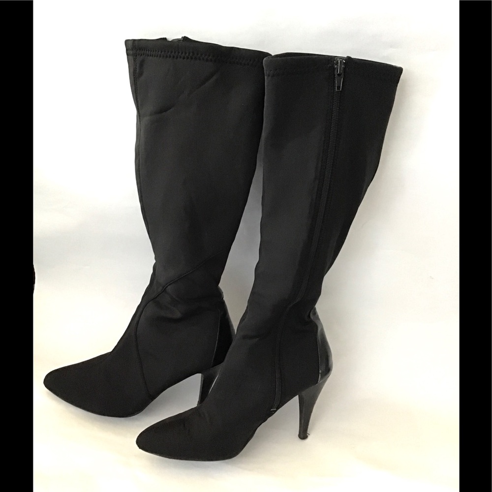 Nine West Knee High Stiletto Stretch Boots